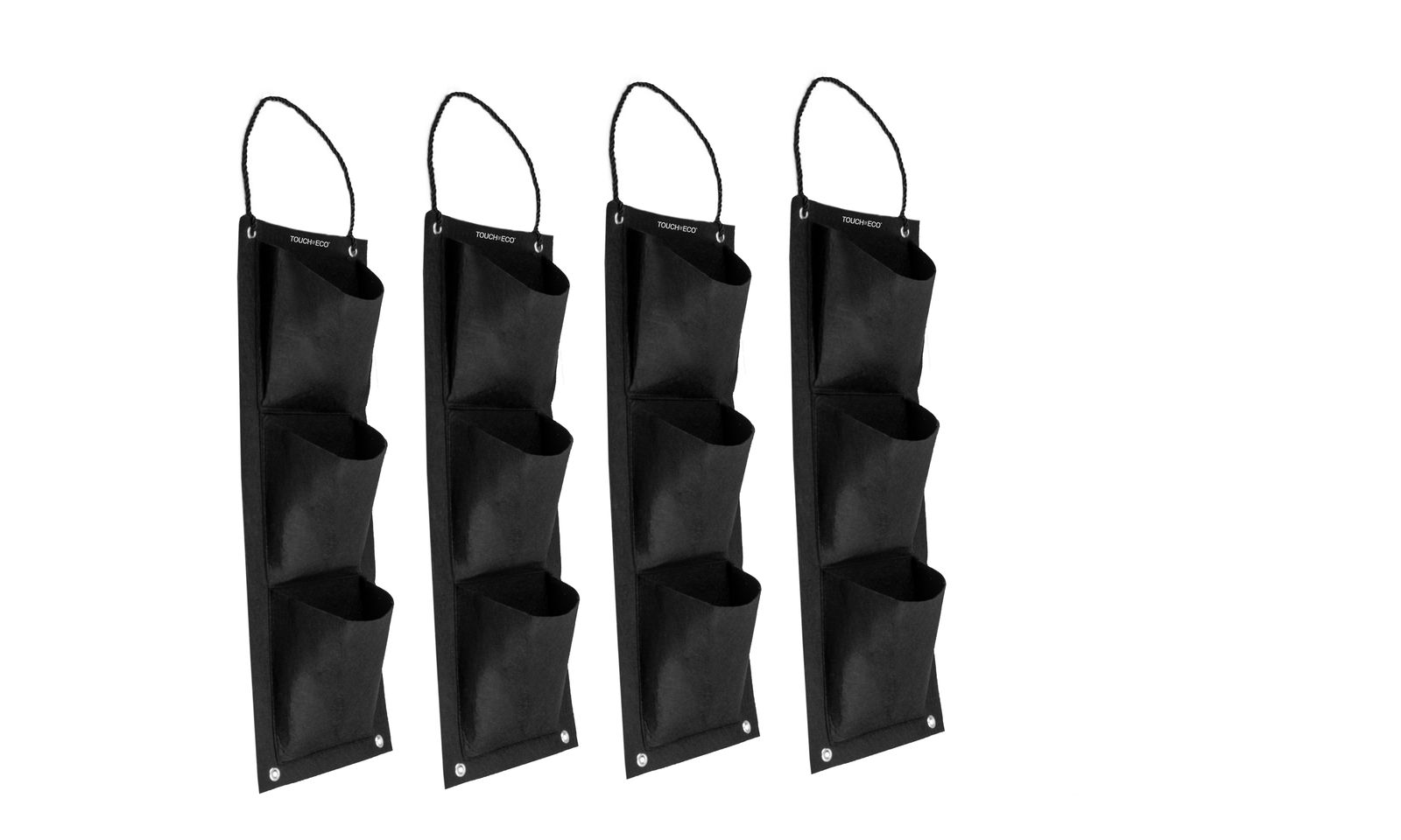 3 Pocket Hanging Planter Bag- 4 Pk - Gallery 5