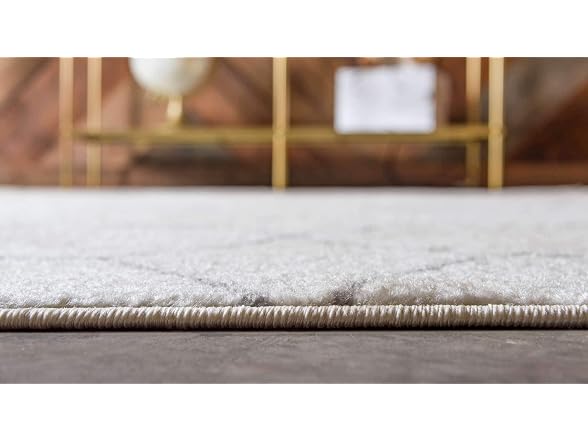 Unique Loom Trellis Frieze 9x12'2 Ivory