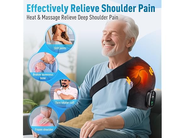 GVMSOR Cordless Shoulder Heating Pad