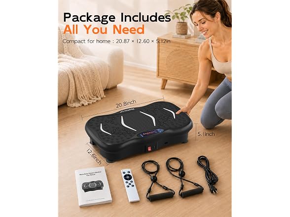 HOPHORSE FIT Vibrating Plate Lymphatic