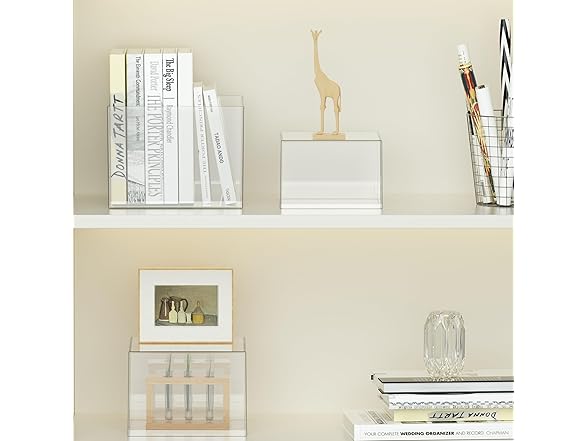 6 Pcs Clear Acrylic Boxes for Display