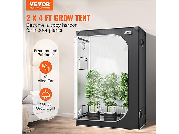 VEVOR 2x4 Grow Tent