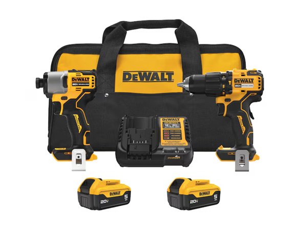 DEWALT DCK203P2 20V MAX 2 Tool Brushless Combo Kit