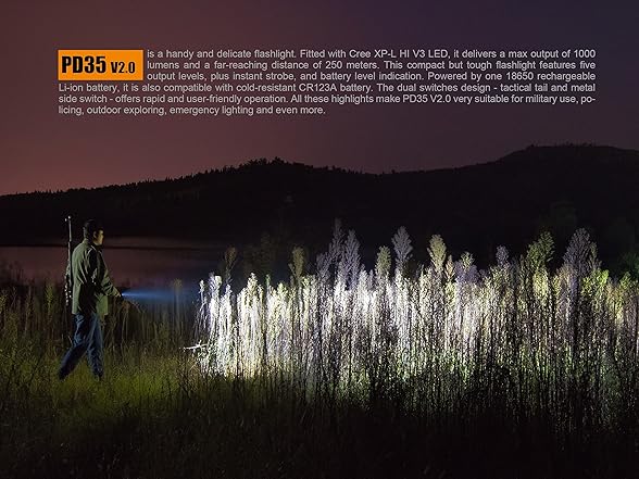 Fenix PD35 V3.0 Flashlight