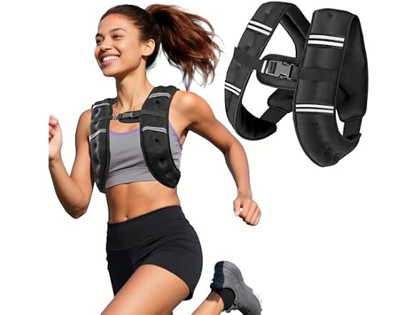 Zikopomi 10Lb Weighted Vest with Two