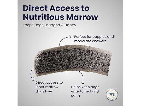 The Proper Hound Split Elk Antlers