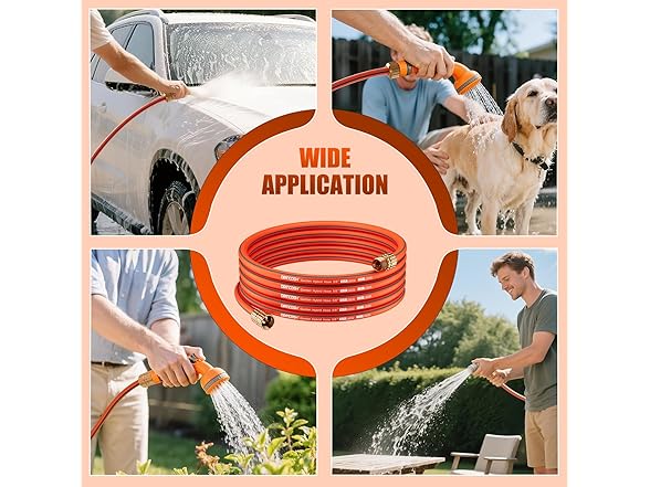 NEOTEC Flexible Rubber Garden Hose
