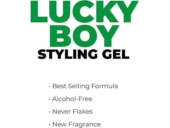 Johnny B Mode Lucky Boy Hair Styling Gel, 32 oz