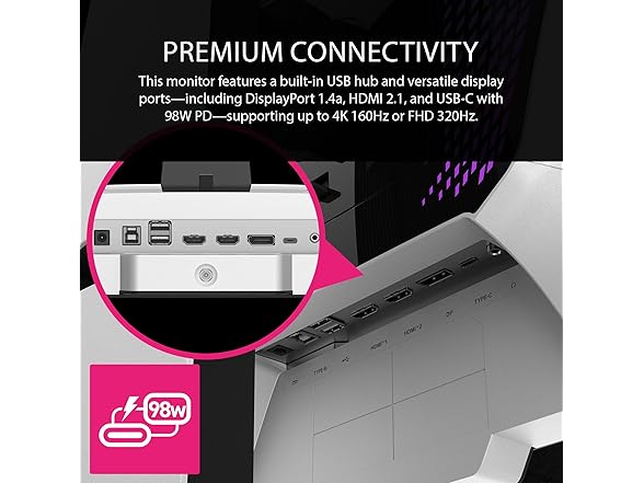 MSI 27" UHD Monitor | MPG 274URDFW E16M