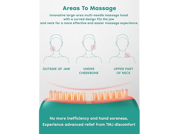 Zaybuon TMJ Relief Massager - Green