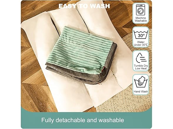 TYMONT 39"x29" Dog Bed for Medium Dogs