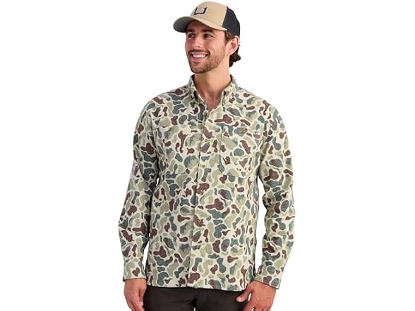 HUK Men's Chesapeake Flannel (XX-Large)