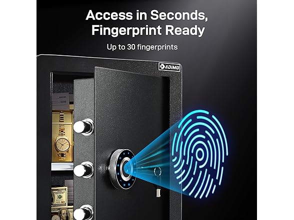 ADIMO BGX-M/D-60(L) ADIMO Biometric Safe Box 2.1 C