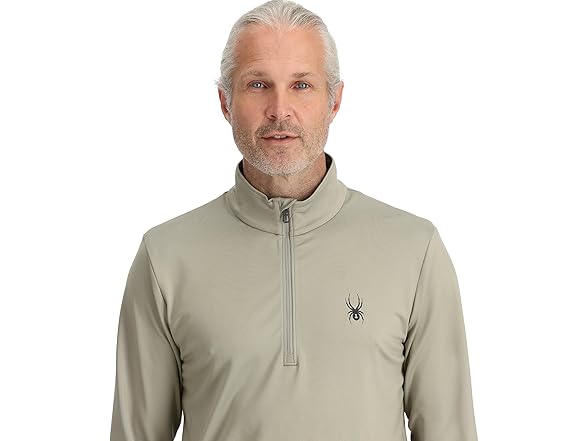 Spyder Men's Prospect Half Zip T-Neck Ski Base Layer (M)