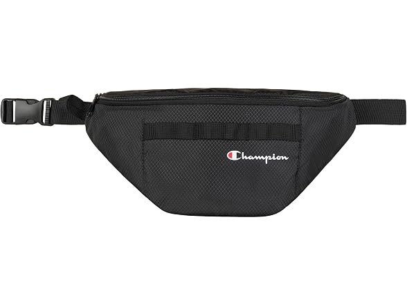 Champion Document Waist Pack, Black, OS