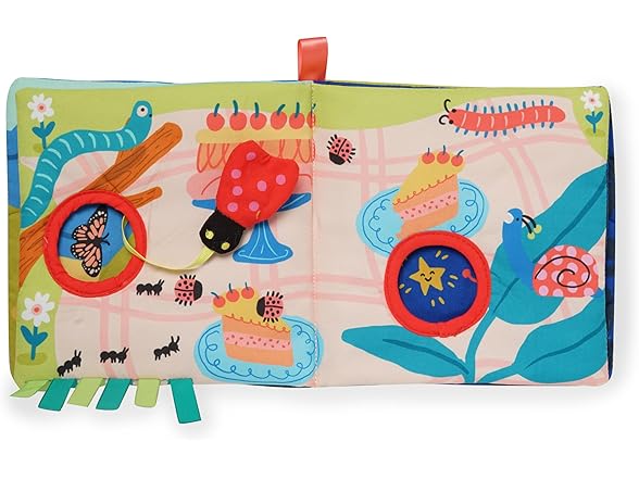 Manhattan Toy Happy Hive Sensory Book