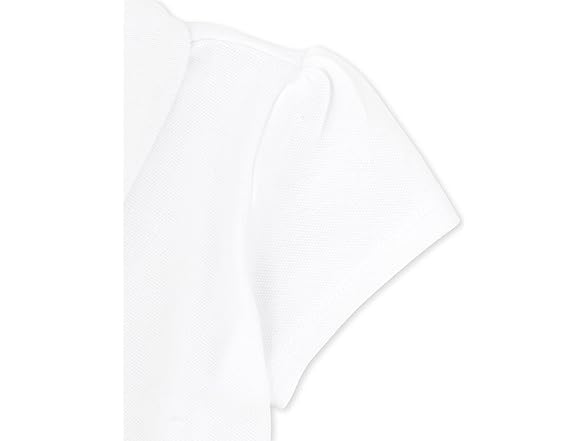 Children's White Ruffle Polo (2T)