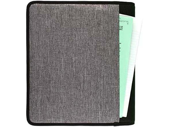 Five Star 605 Sheet 2" Ring Zipper Binder Teal