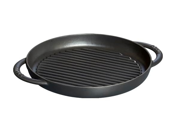 Staub Round Grill Pan 10-inch Matt