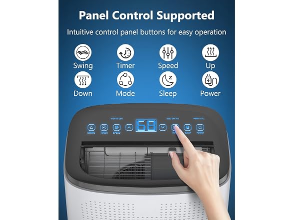 DEXSO 14,000 BTU High-Capacity Portable AC Unit