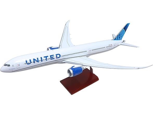 SkyMarks Elite United 787-10 1/100 Scale Model Airplane