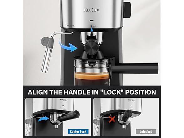 XIXUBX 6 Bar Espresso Machine