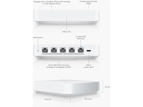 Ubiquiti Gateway Max (UXG-Max) (Open Box)