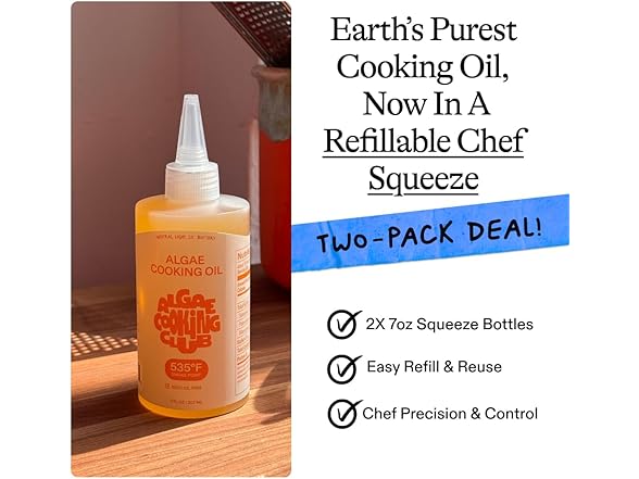 Algae Cooking Club Chef-Grade 100% Algae Cooking Oil