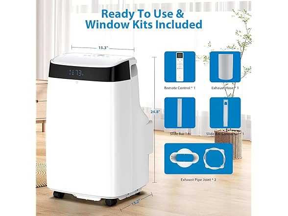 Vossfamul 10000 BTU Portable Air Conditioner