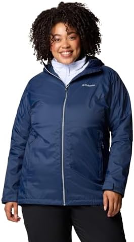 Columbia Womens Switchback II Lined Long Rain Jacket