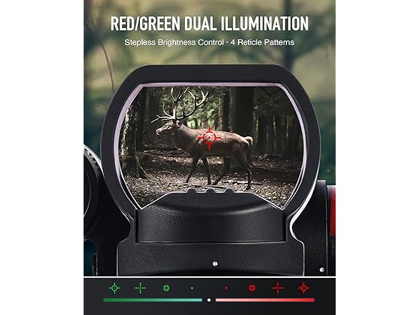 Hiram 1x22x33 Holo Reflex Sight