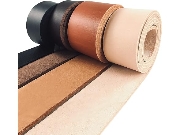 8-9oz Belt Blanks, 1-1/2" (3.8 cm) x