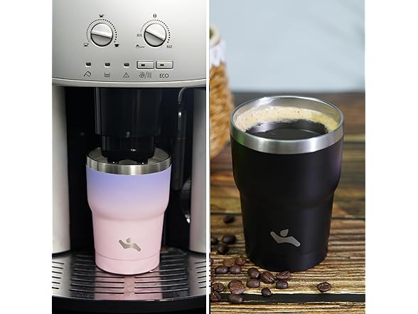 Konokyo 10oz Tumbler w/Handle Black