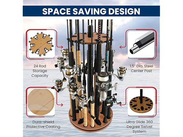 Rush Creek Creations Unisex Rod Fishing Holder - Gallery 3