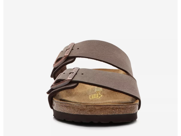 Birkenstock Arizona Birko-Flor Mocha Sandals (43 Narrow)