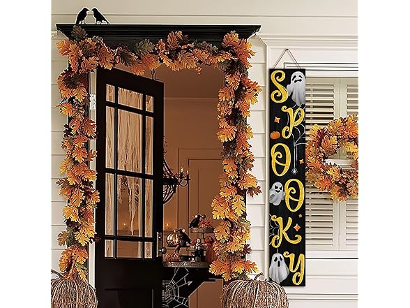 Halloween Spooky Porch Sign