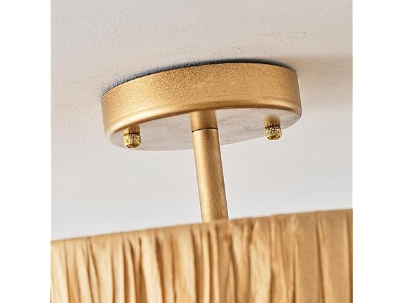 Parrot Uncle 15.7 Inch Semi Flush Mount Ceiling Light