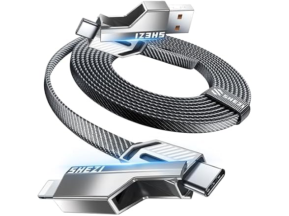 Vexipia 10FT 4 in 1 Charging Cable