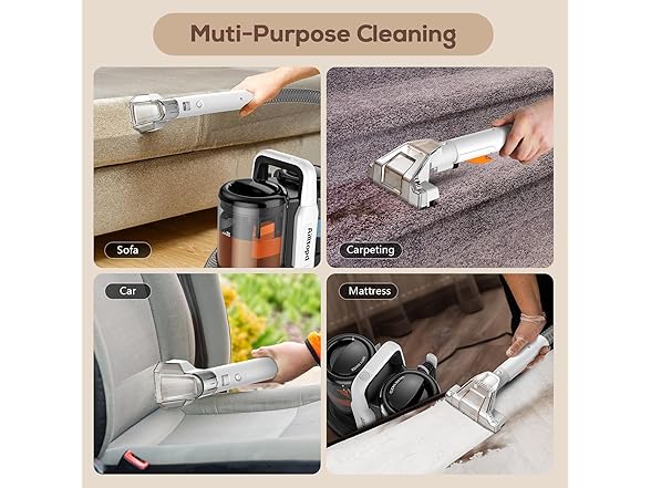 Ailltopd Portable Carpet Upholstery Spot Cleaner