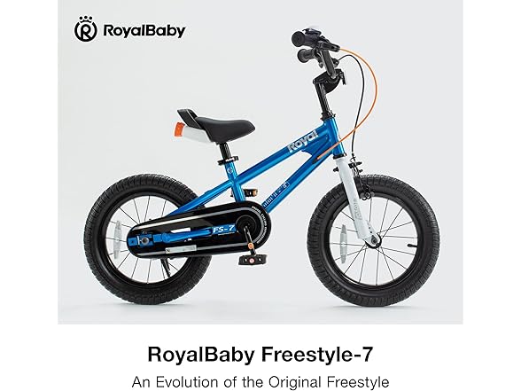 RoyalBaby Freestyle-7 Toddlers Bike 12 Inch