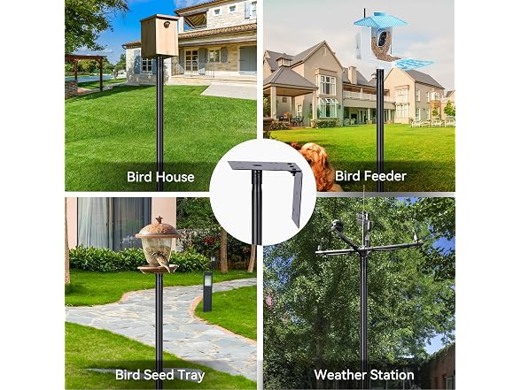109" Heavy Duty Bird Feeder Pole