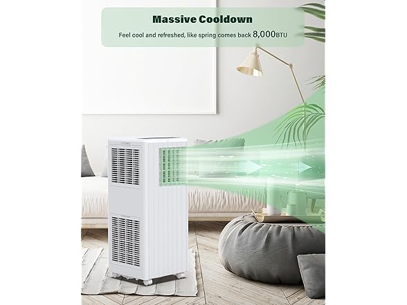 GAOMON Portable AC 8000 BTU