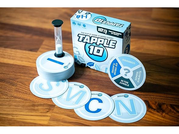 USAOPOLY Tapple 10 Featuring 10 Different Games