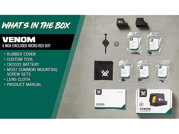 Vortex Venom 6 MOA Red Dot Sight
