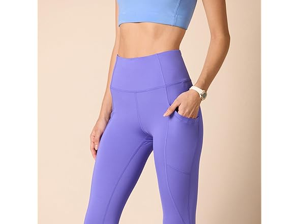 Amazon Essentials Womens Leggings Purple (M)