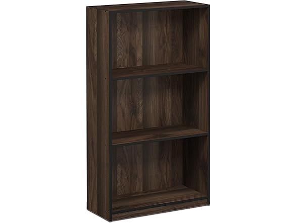 Furinno Basic 3-Tier Bookcase Shelves