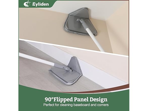 Eyliden Wall Cleaner Mop with Squeegee