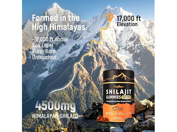 Shilajit Gummies 4500mg - 14-In-1
