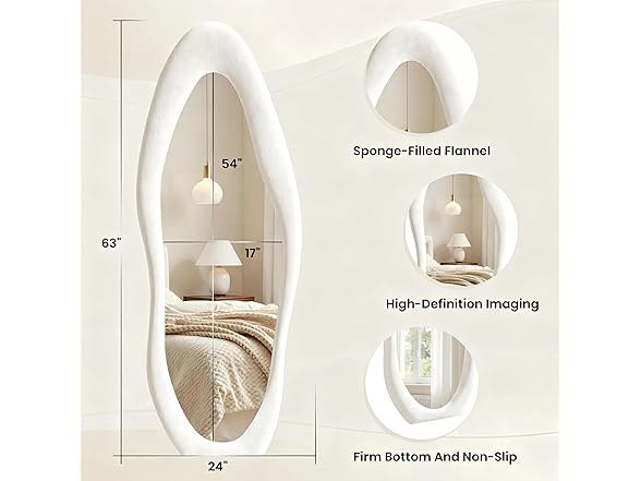 Full Length Irregular Mirror