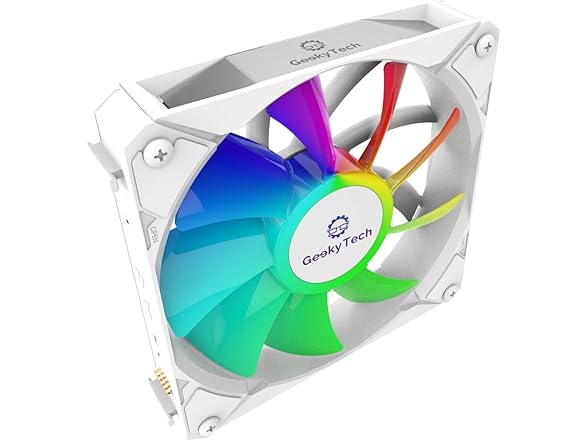 Geeky Tech Tsuraneru Gaming PC Fan White